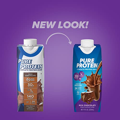 Chocolate Protein Shake: 30g Complete Protein, Keto-Friendly, Vitamins