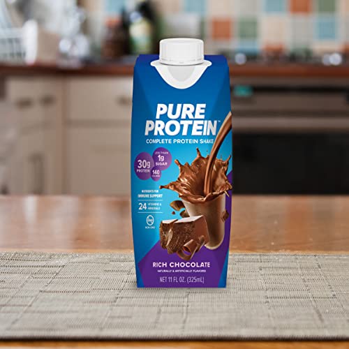 Chocolate Protein Shake: 30g Complete Protein, Keto-Friendly, Vitamins