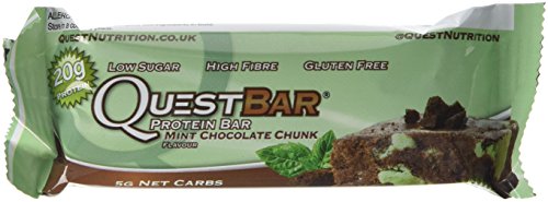 Quest Mint Chocolate Chunk Protein Bars - 12 Count