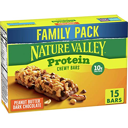 Peanut Butter Dark Chocolate Protein Granola Bars
