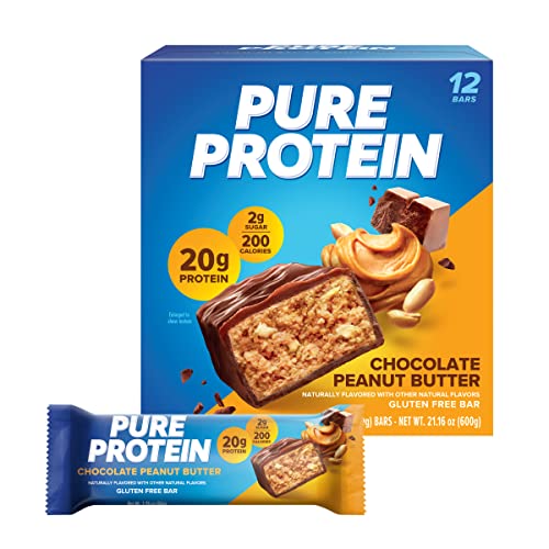 Chocolate Peanut Butter Protein Bars, Gluten Free