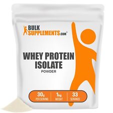 BulkSupplements Whey Protein Isolate - Unflavored 1kg