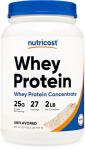 Nutricost Whey Protein Concentrate (Unflavored) - 2 lbs