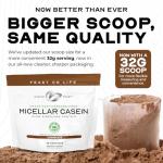 Muscle Feast Micellar Casein Protein, Unflavored 4lb
