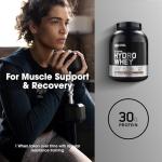 Hydrolyzed Whey Protein Isolate Powder, Turbo Chocolate Flavor