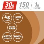 Cafe Latte Protein Powder, 30g Protein, Keto-Friendly