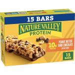Peanut Butter Dark Chocolate Protein Granola Bars