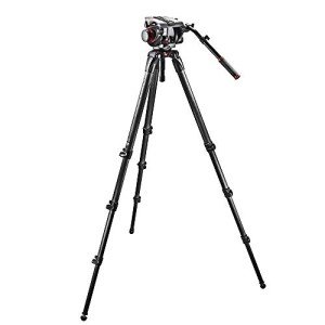 Manfrotto 509HD Video Head & Carbon Tripod Legs