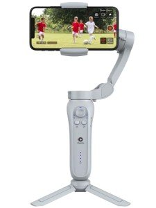 AI Sports Camera with 3-Axis Gimbal Stabilizer