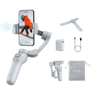 AI-Powered 3-Axis Smartphone Gimbal Stabilizer