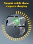 Smartphone Gimbal Stabilizer with Wireless Charging & LED