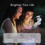 Smartphone Gimbal Stabilizer with Adjustable Fill Light