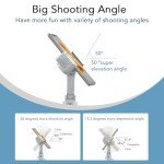 Smartphone Gimbal Stabilizer with Adjustable Fill Light