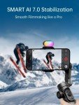 Portable 3-Axis Phone Gimbal Stabilizer for Vlogging
