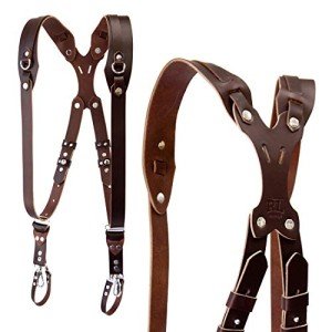 Clydesdale Dual Leather Camera Harness & Sling