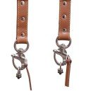 GOLDEN ARROW Leather Camera Strap Belt - Tan