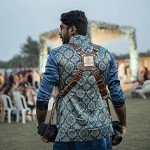 Personalized Leather Camera Strap Belt - Warrior Edition