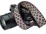 Buenos Aires Leather Camera Strap - Black & Tan
