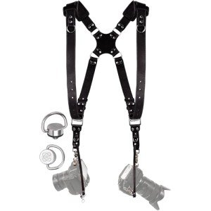 Dual Camera Harness Strap for Wildlife Photographers