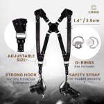 Dual Camera Harness Strap for Wildlife Photographers