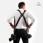 Dual Camera Harness Strap for Wildlife Photographers