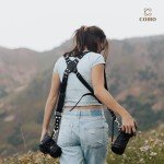 Dual Camera Harness Strap for Wildlife Photographers