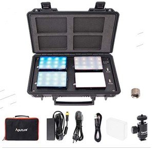 Aputure MC Portable 4-Light LED Kit