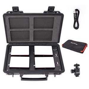Aputure MC 4-Light Travel Kit with Wireless Charging