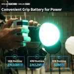 ZHIYUN Molus X60 RGB 60W Portable Video Light