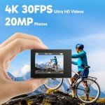 AKASO Brave 4 4K Action Camera with 64GB Card