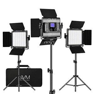 GVM 800D RGB LED Video Light with Tripod
