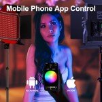 RGB LED Video Light Kit with Remote Control