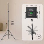 RGB LED Video Light Kit with Remote Control