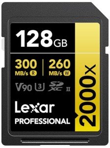 Lexar 128GB Professional SDXC Memory Cards (10-Pack)