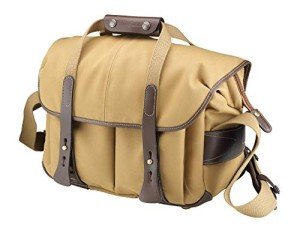 Billingham 307 Khaki Camera Bag with Leather Trim