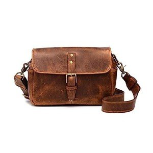ONA Bowery Leather Camera Messenger Bag - Cognac