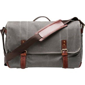ONA Union Street Smoke Waxed Canvas Camera Bag