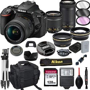 Nikon D5600 DSLR Bundle with Lenses and Accessories