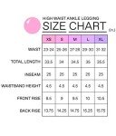 Yogalicious Candy Apple High Rise Yoga Leggings