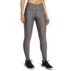 Under Armour Women's HeatGear Pocketed Leggings - Charcoal Black
