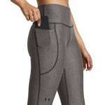 Under Armour Women's HeatGear Pocketed Leggings - Charcoal Black