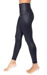 High Waisted Tummy Control Faux Leather Leggings
