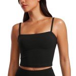 Butterluxe Adjustable Longline Sports Bra - Black