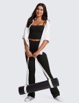 Butterluxe Adjustable Longline Sports Bra - Black