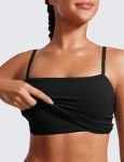 Butterluxe Adjustable Longline Sports Bra - Black