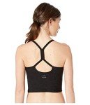Spacedye Slim Racerback Cropped Tank - Darkest Night