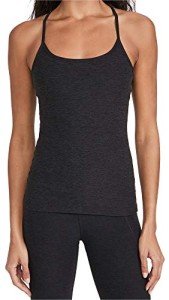 Beyond Yoga Slim Racerback Cami - Darkest Night