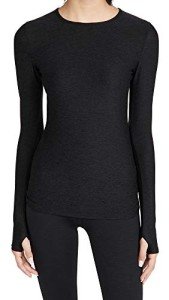 Beyond Yoga Classic Crew Pullover - Black