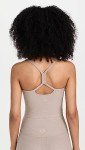 Spacedye Slim Racerback Cropped Tank - Birch Heather