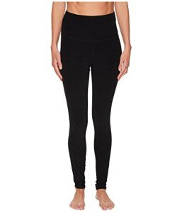 High-Waisted Spacedye Leggings - Darkest Night XS
